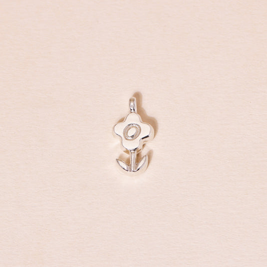 Blossoming Flower Charm Necklace