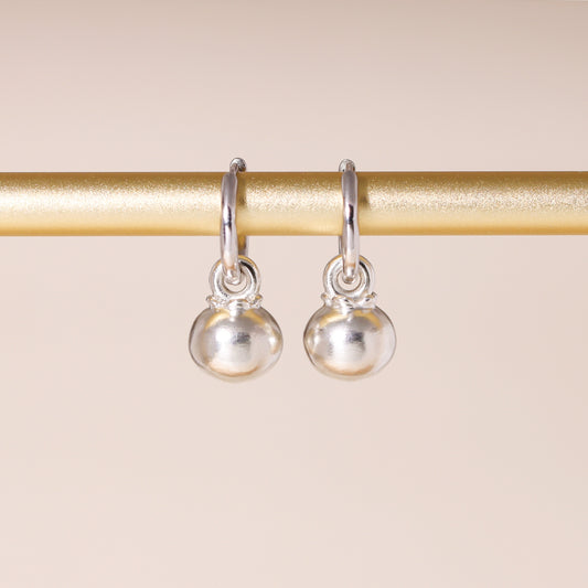 Blueberry Hoop Earrings