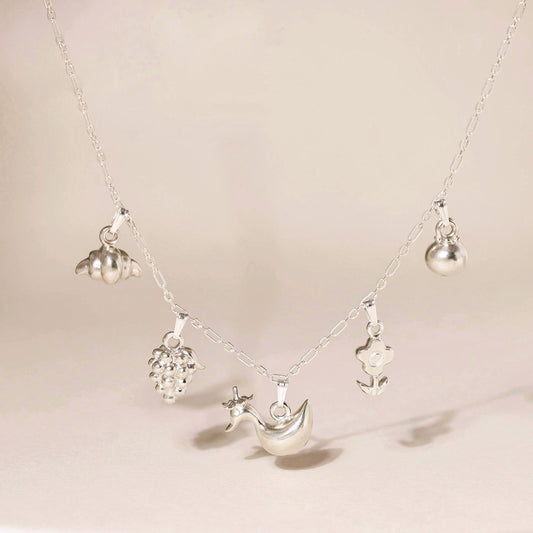 DIY Your Own Story Charm Necklace 925 Silver