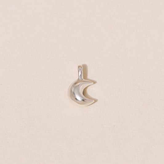 Little Moon Charm Necklace