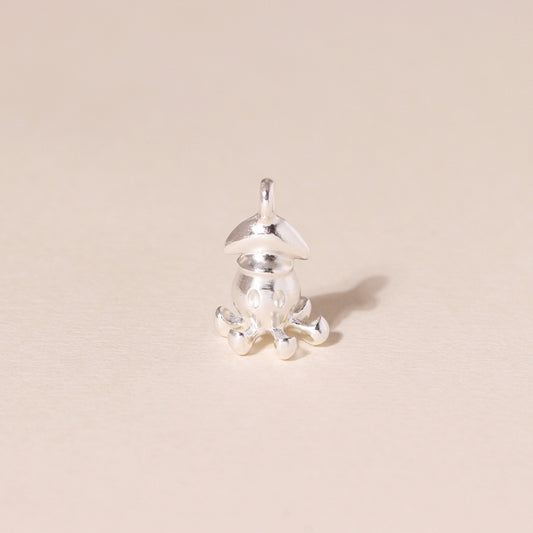 Little Squid Charm Necklace