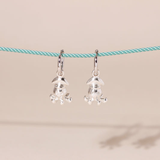 Little Squid Hoop Earrings