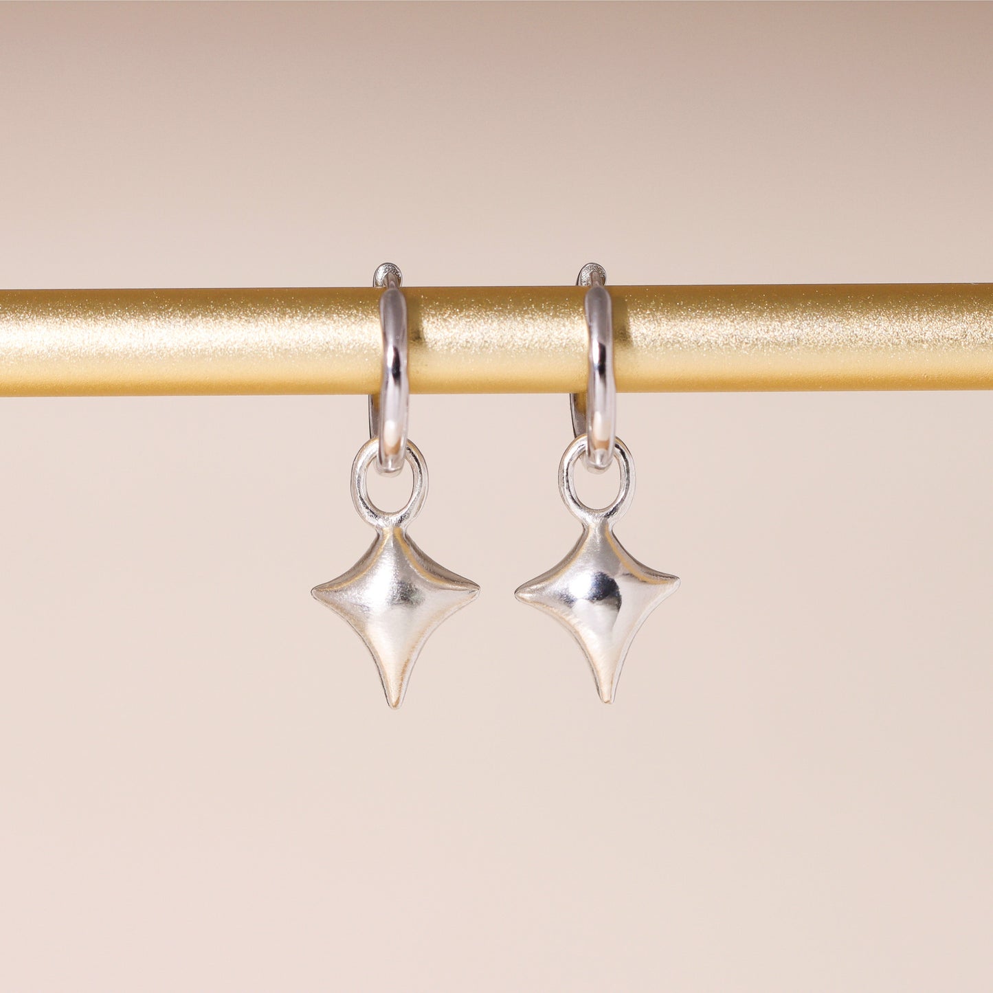 Little Star Hoop Earrings