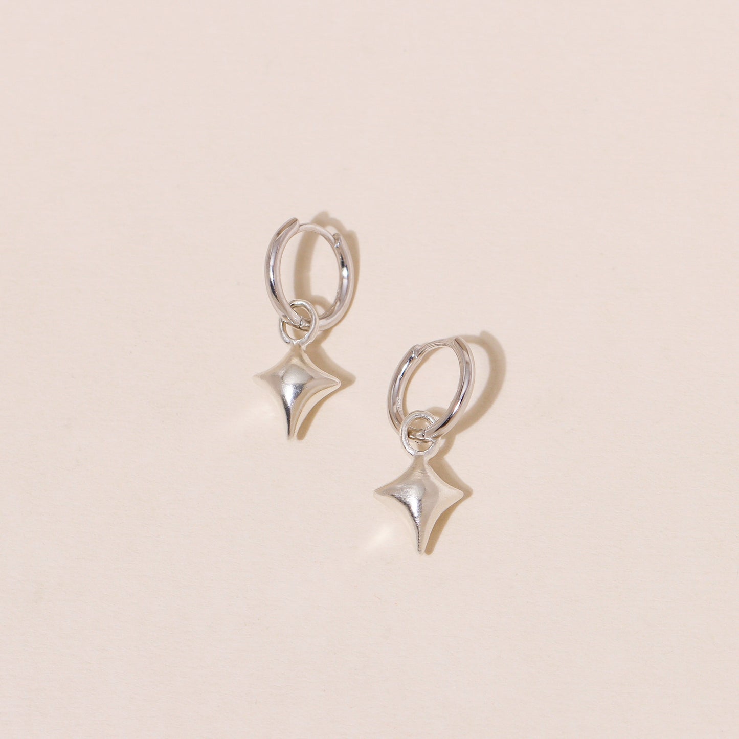 Little Star Hoop Earrings