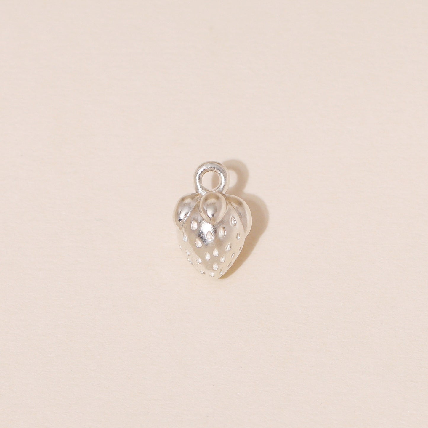 Strawberry Hoop Earrings