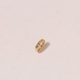 18K Solid Gold DIY Openable Small Charm Bail