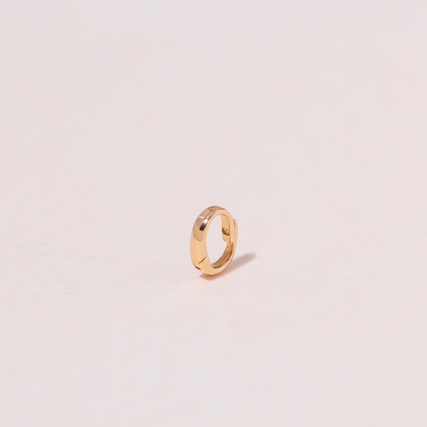 18K Solid Gold DIY Openable Small Charm Bail