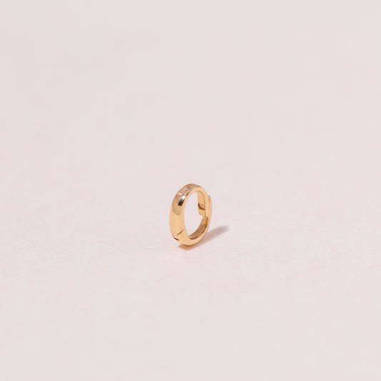 18K Solid Gold DIY Openable Small Charm Bail