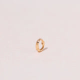 18K Solid Gold DIY Openable Small Charm Bail
