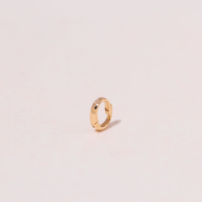 18K Solid Gold DIY Openable Small Charm Bail