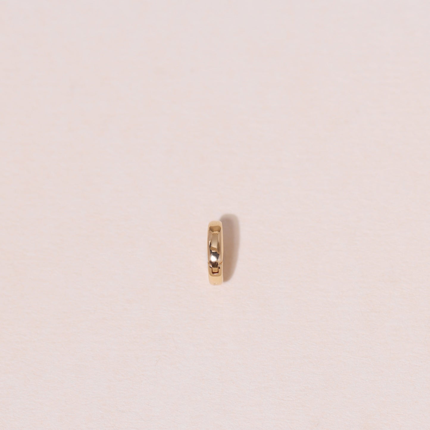 18K Solid Gold DIY Openable Small Charm Bail