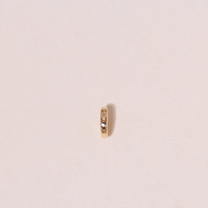 18K Solid Gold DIY Openable Small Charm Bail