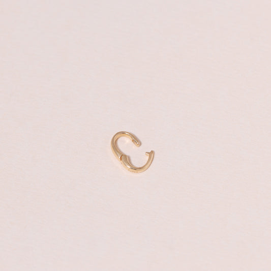 18K Solid Gold DIY Openable Charm Bail