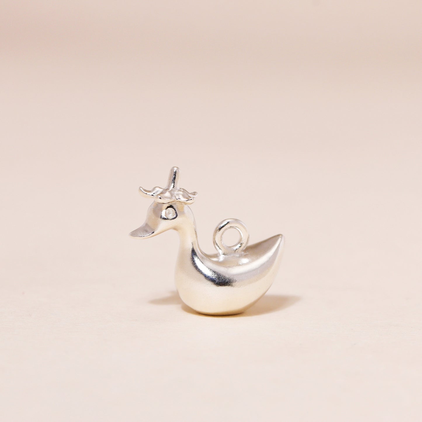 Baby Flower Hat Duckling Hoop Earrings