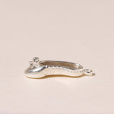 Ballet Shoes Hoop Earrings