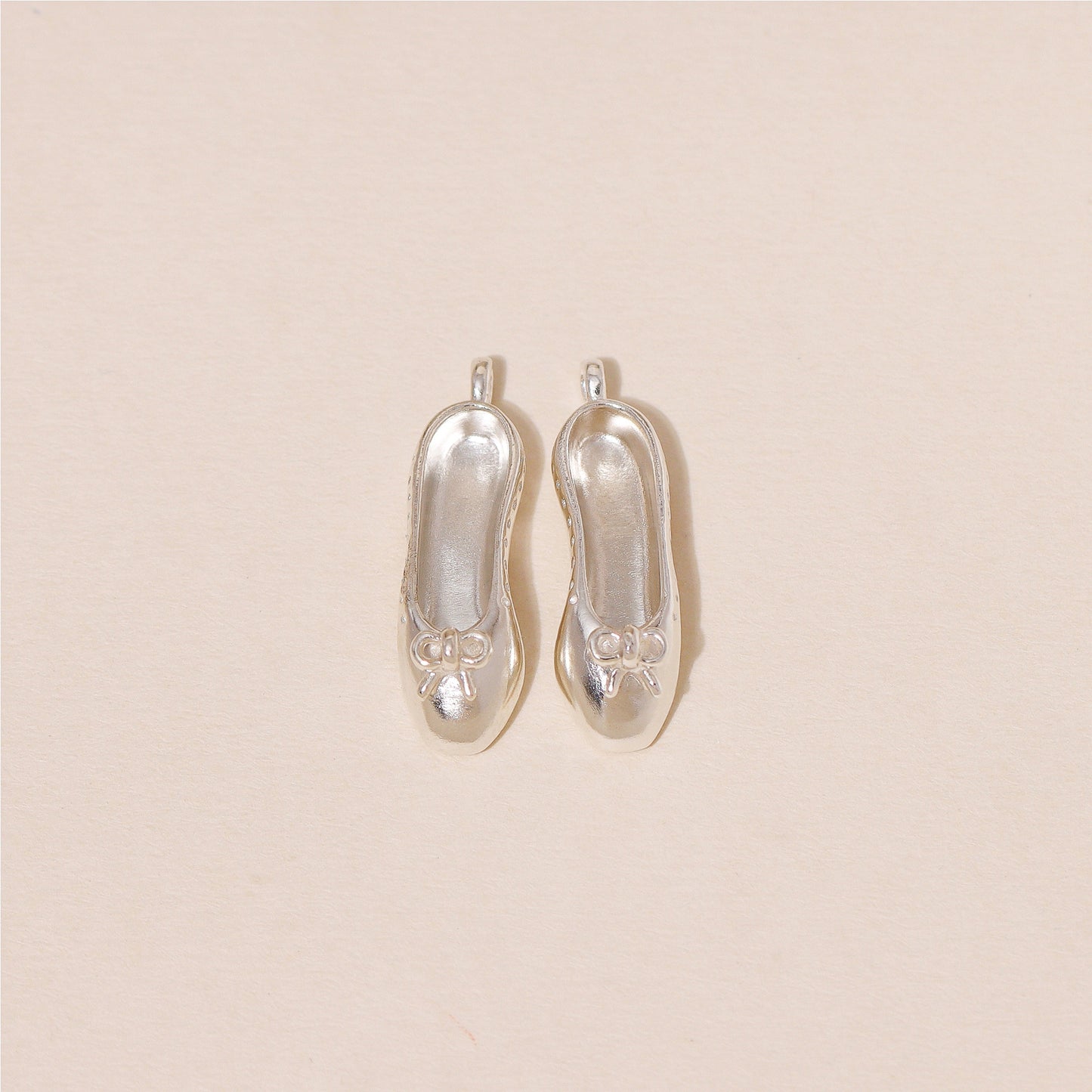 Ballet Shoes Charm Necklace