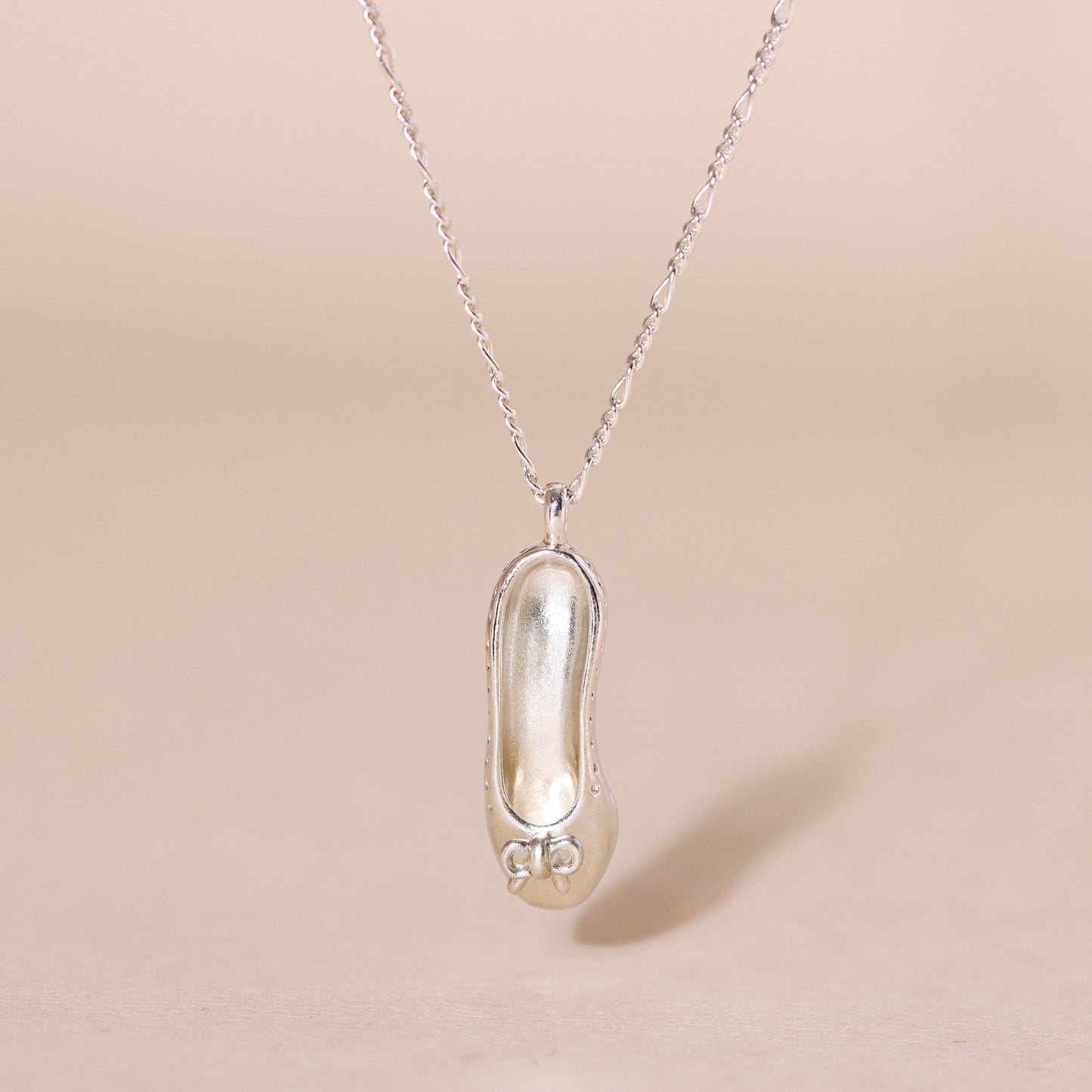 Ballet Shoes Charm Necklace