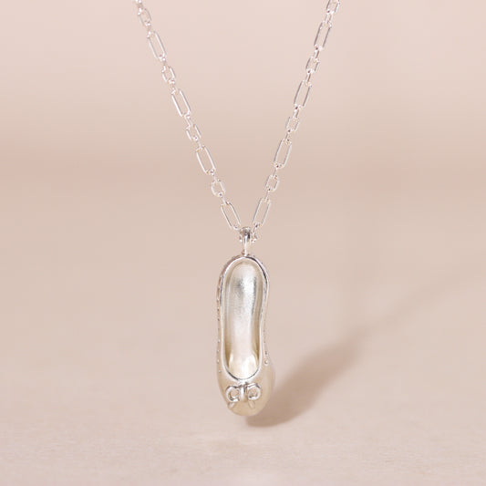 Ballet Shoes Charm Necklace