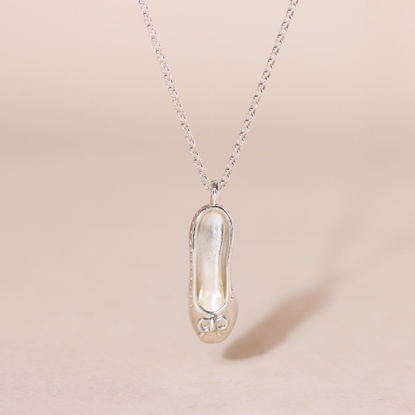 Ballet Shoes Charm Necklace