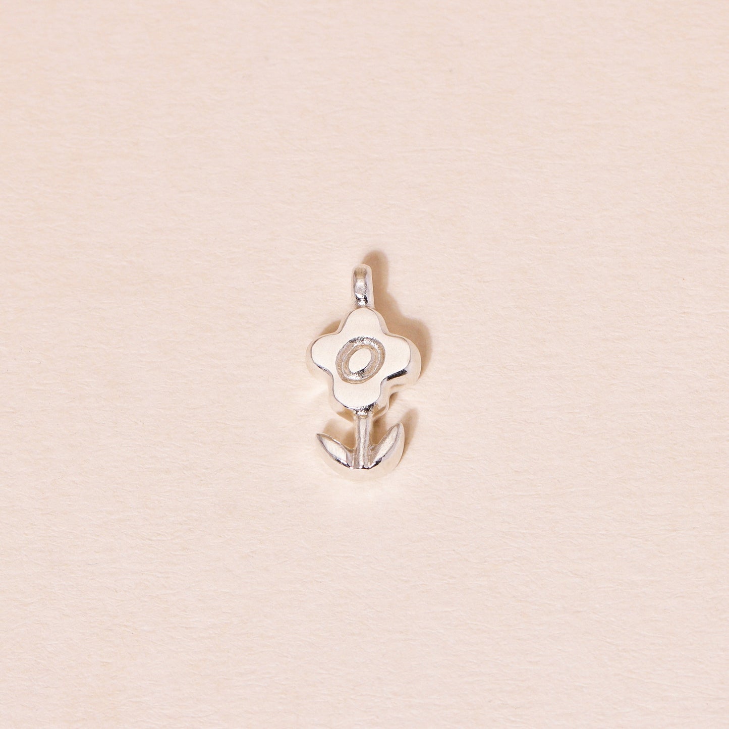 Blossoming Flower Charm Necklace