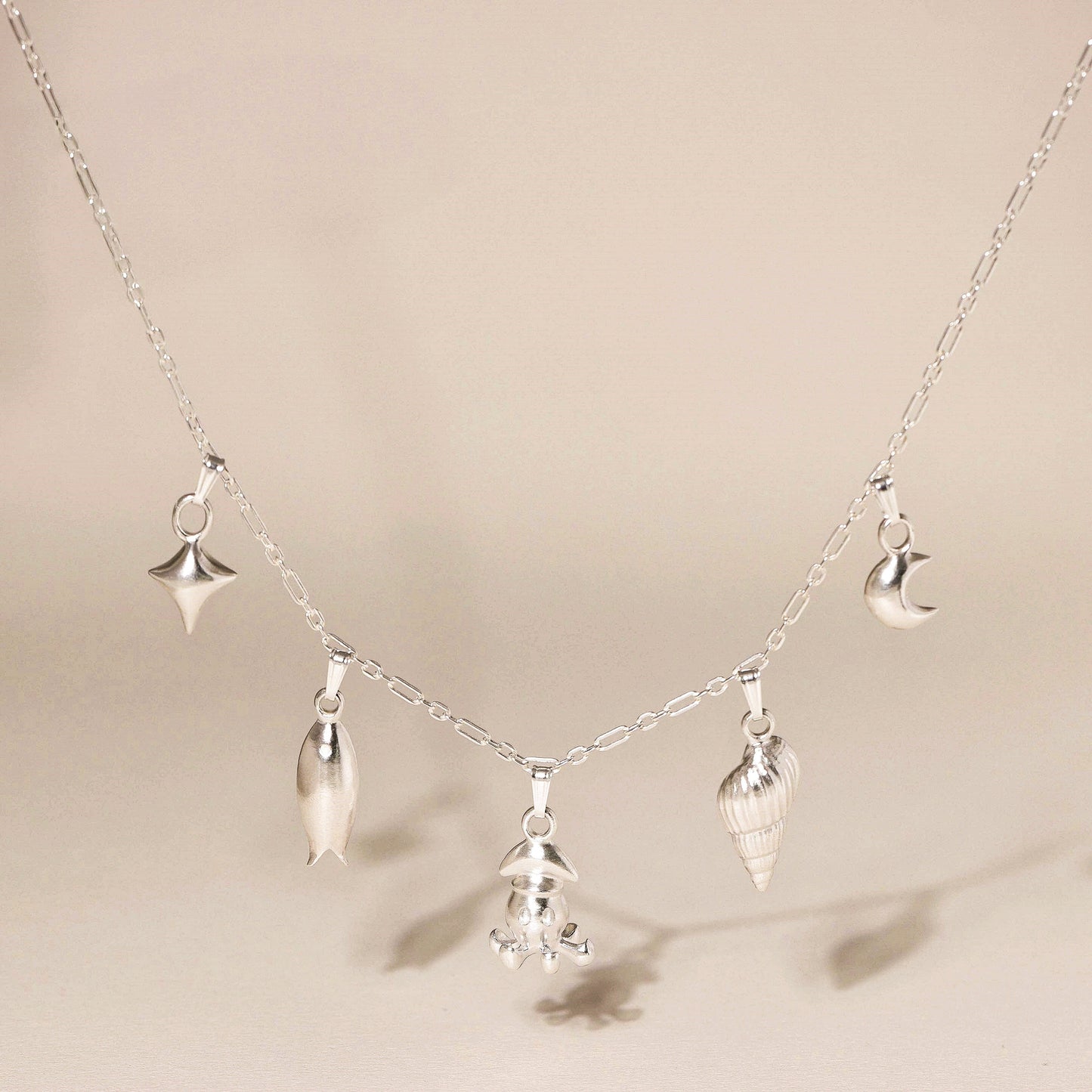 DIY Your Own Story Charm Necklace 925 Silver
