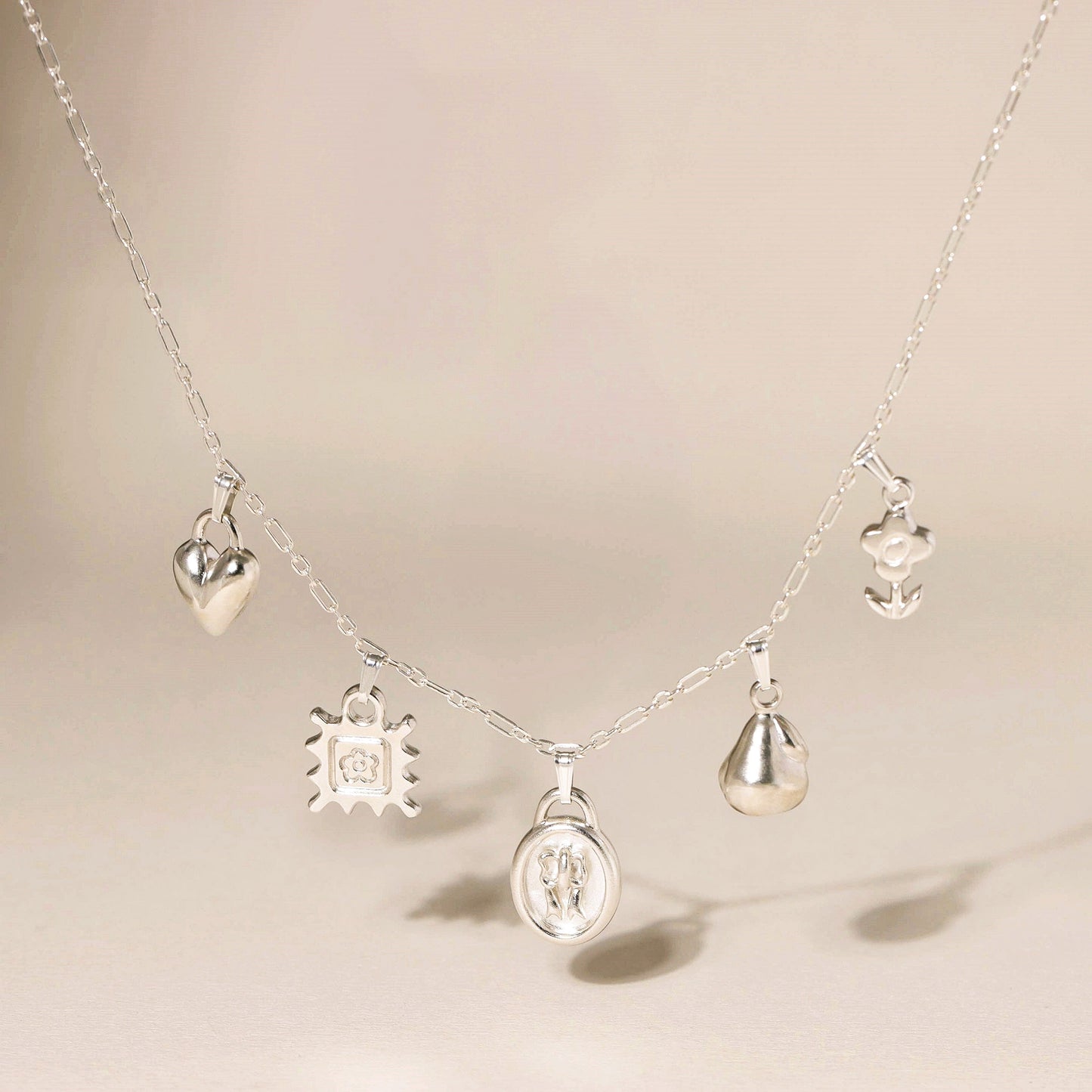 DIY Your Own Story Charm Necklace 925 Silver