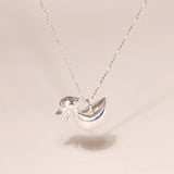 Foulard Duckling Charm Necklace