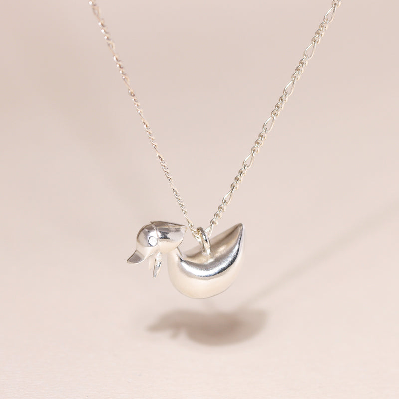 Foulard Duckling Charm Necklace