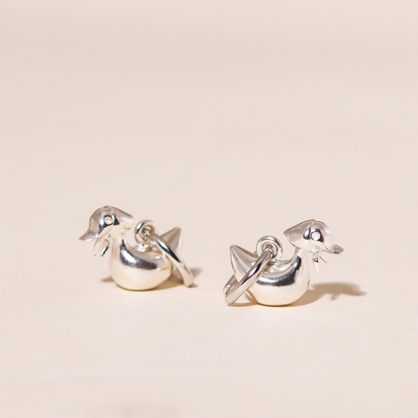 Foulard Duckling Hoop Earrings