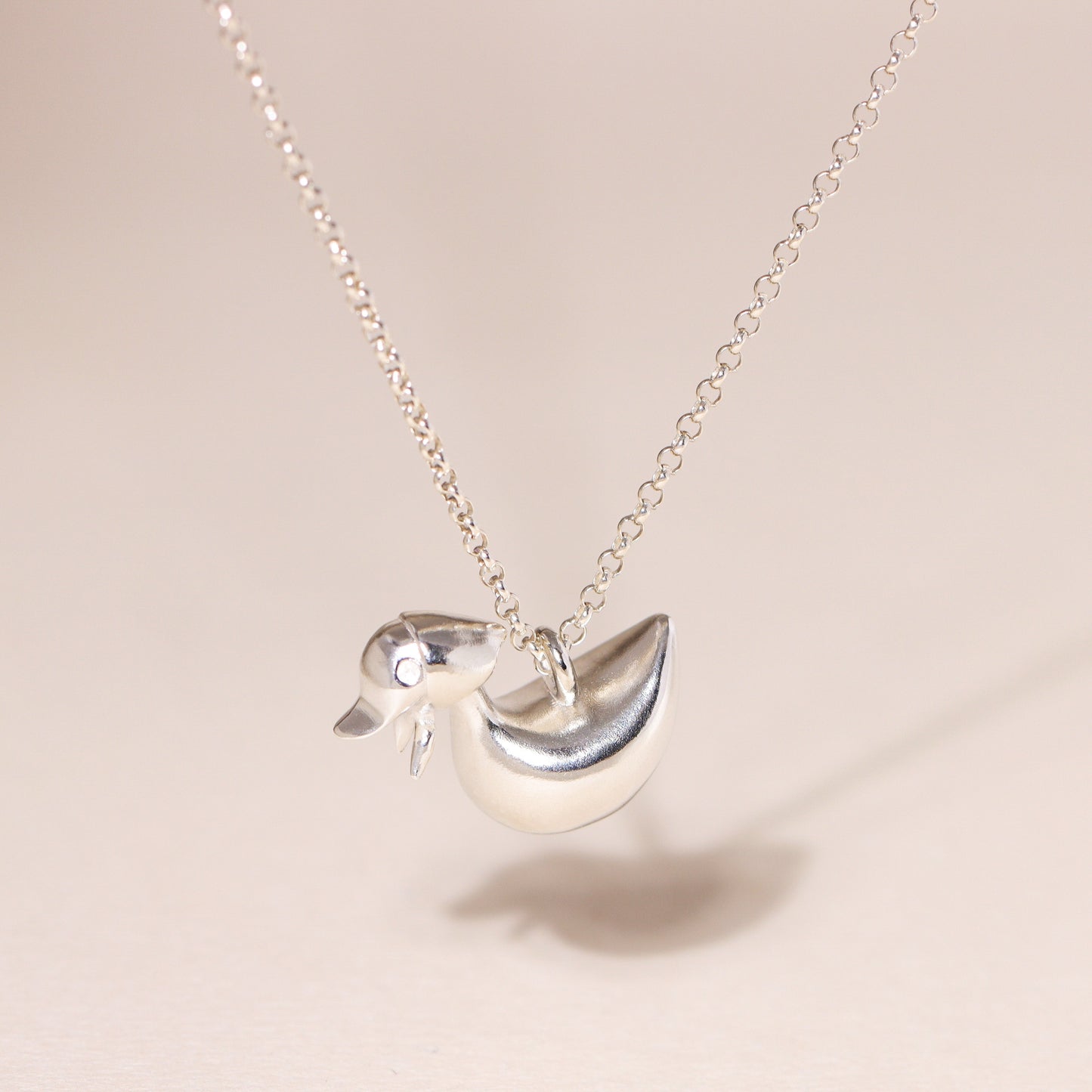 Foulard Duckling Charm Necklace