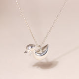Foulard Duckling Charm Necklace