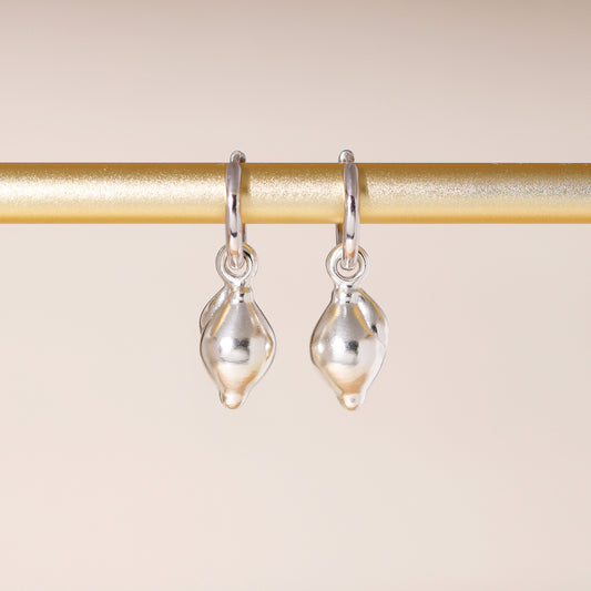 Lemon Hoop Earrings