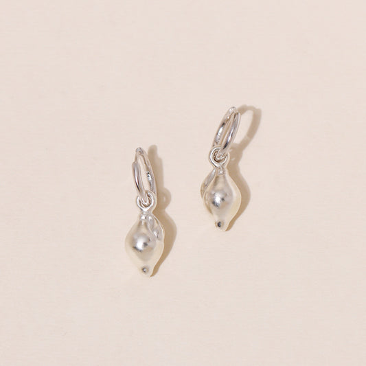 Lemon Hoop Earrings
