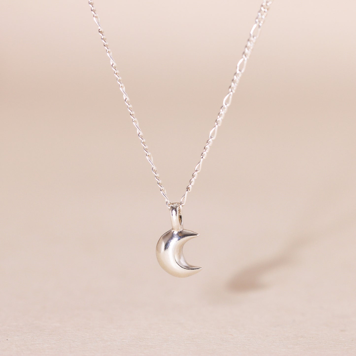 Little Moon Charm Necklace