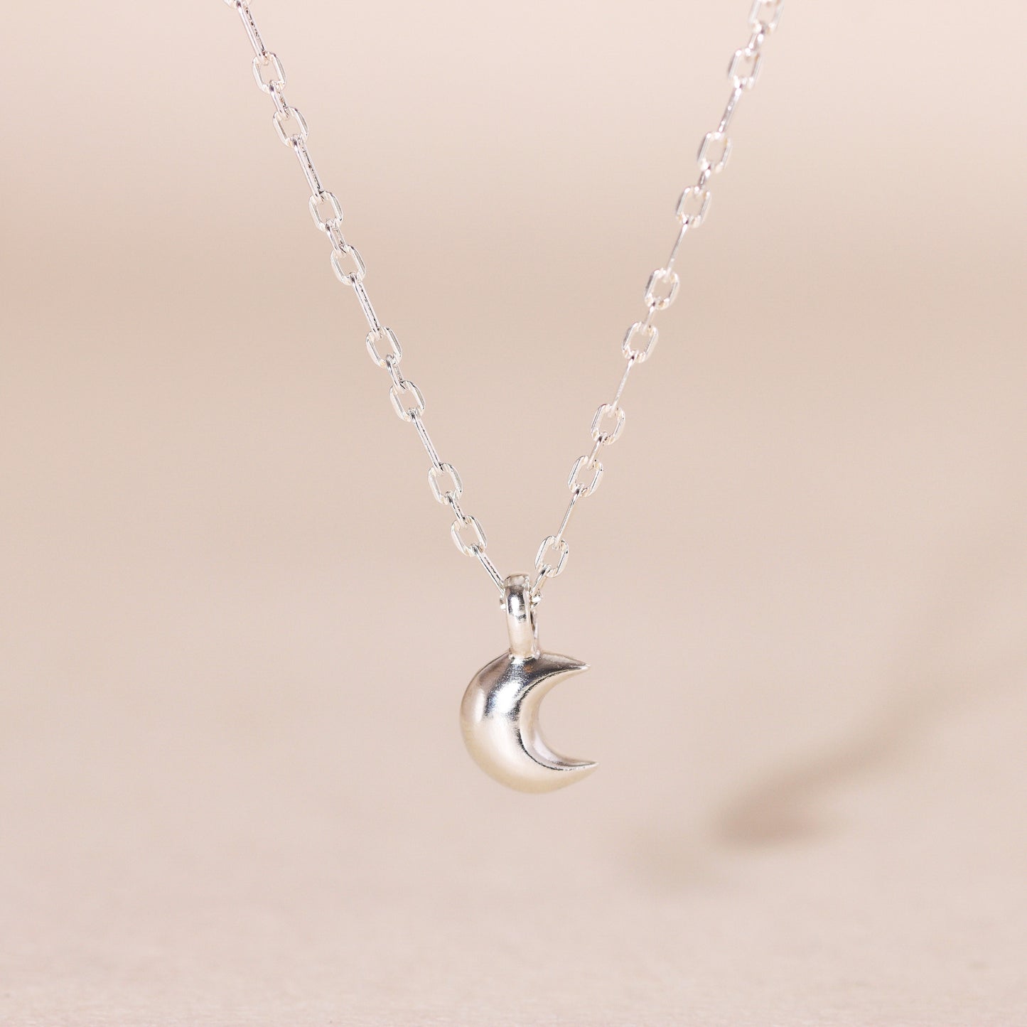 Little Moon Charm Necklace