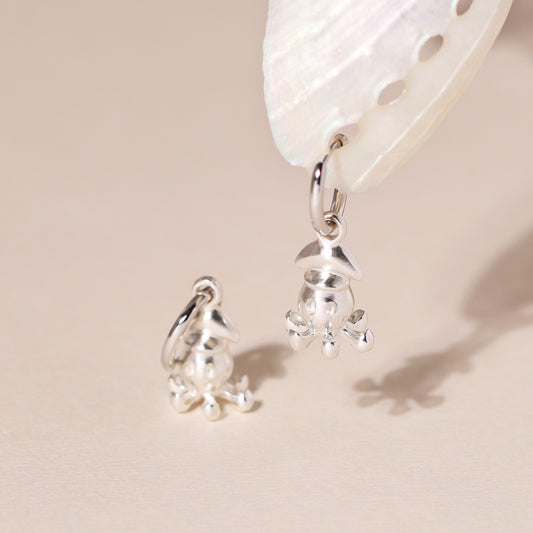 Little Squid Hoop Earrings