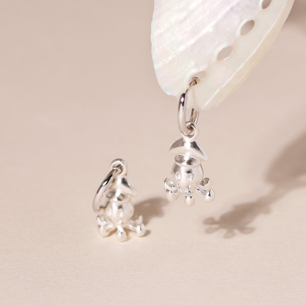 Little Squid Hoop Earrings