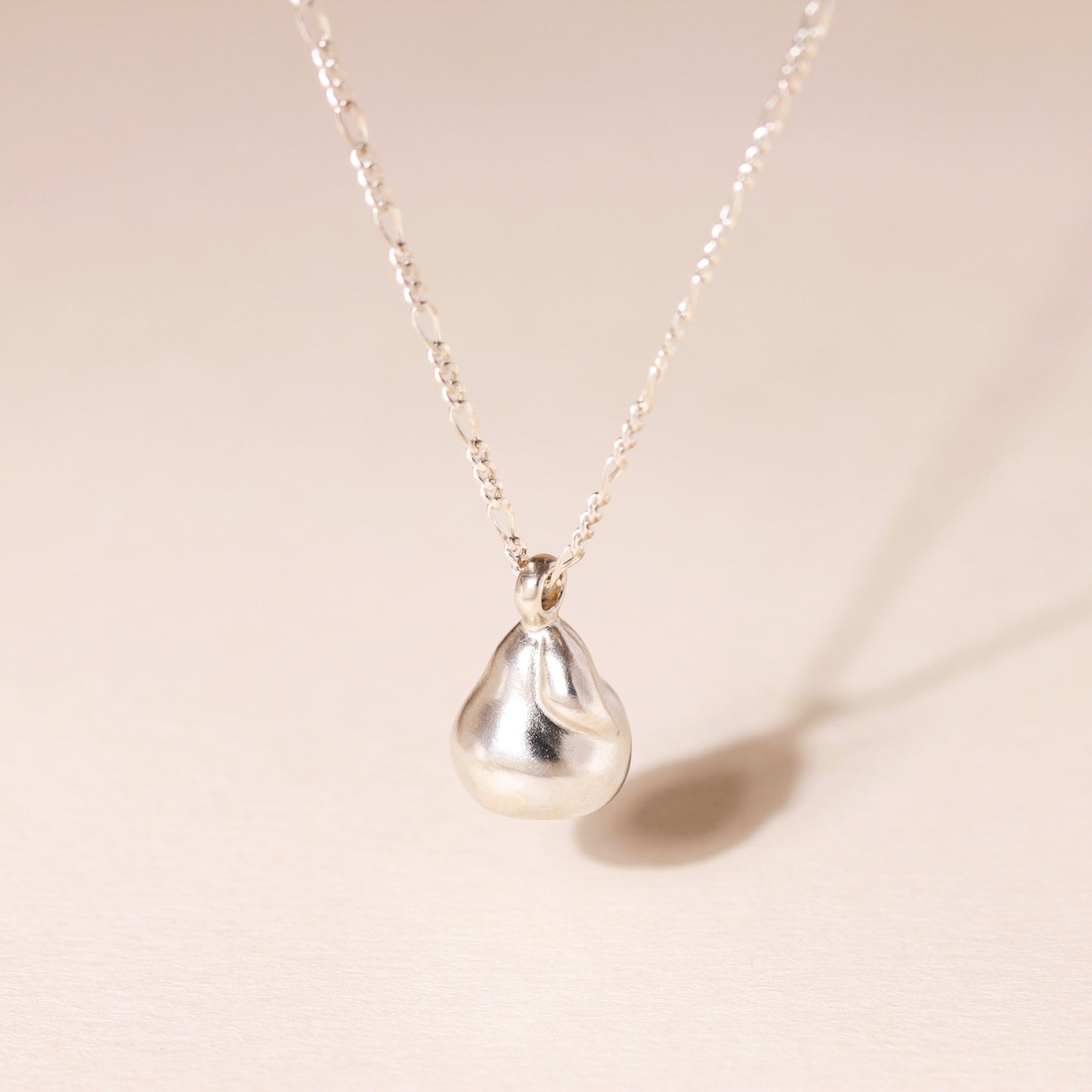 Pear Charm Necklace