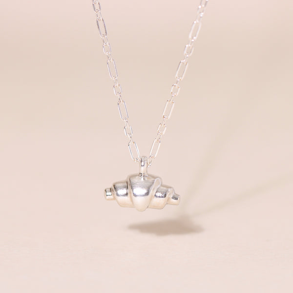 Pre-Baked Croissant Charm Necklace