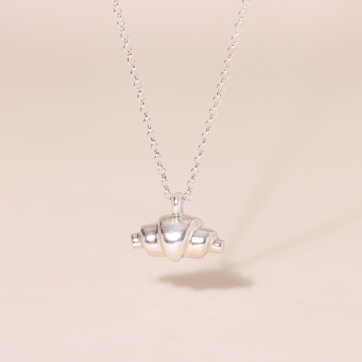 Pre-Baked Croissant Charm Necklace