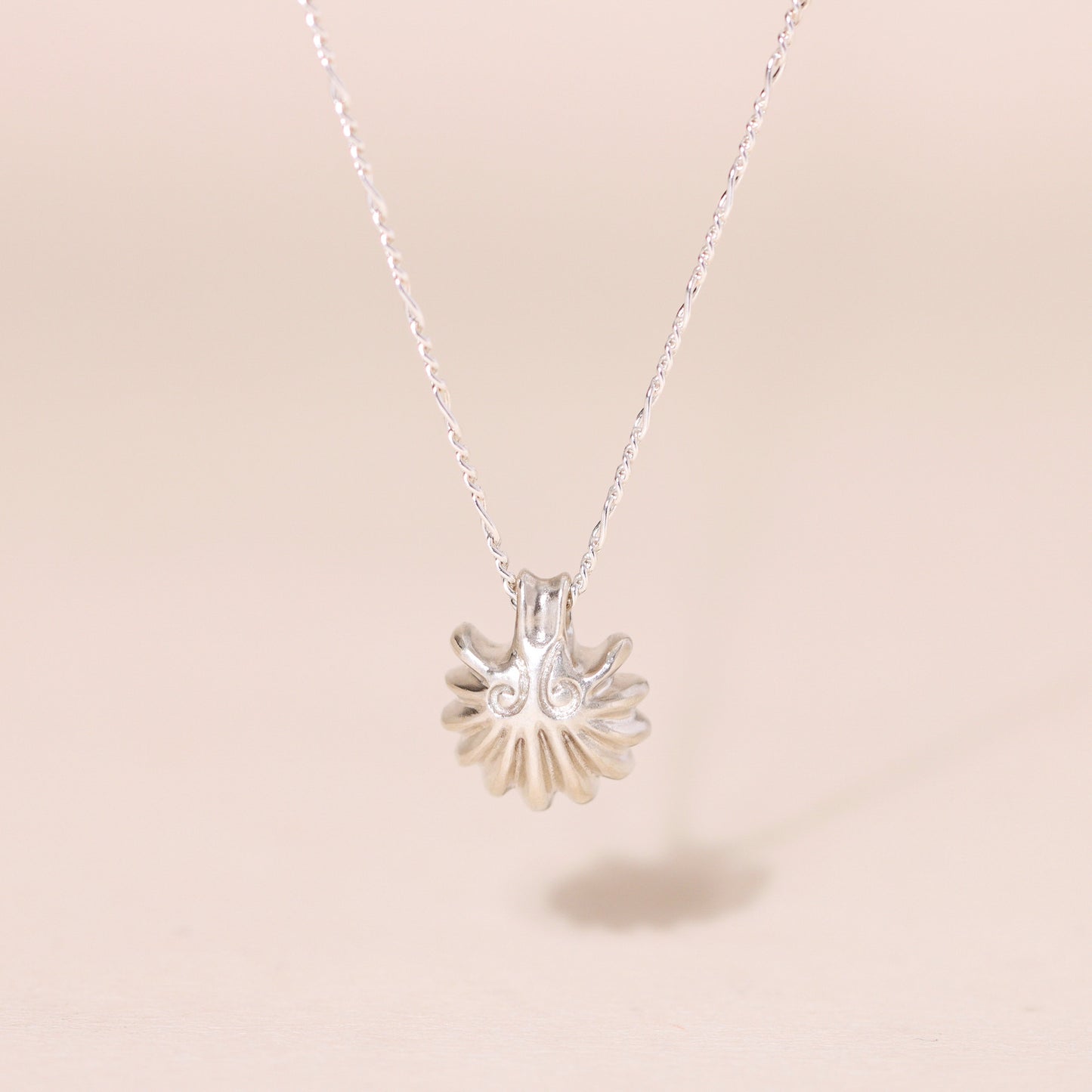 Roman Seashell Charm Necklace