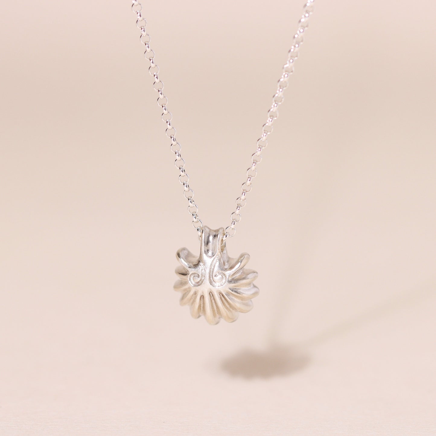 Roman Seashell Charm Necklace