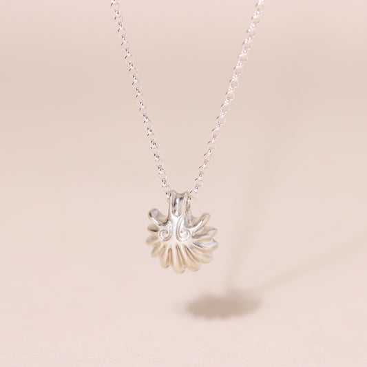 Roman Seashell Charm Necklace
