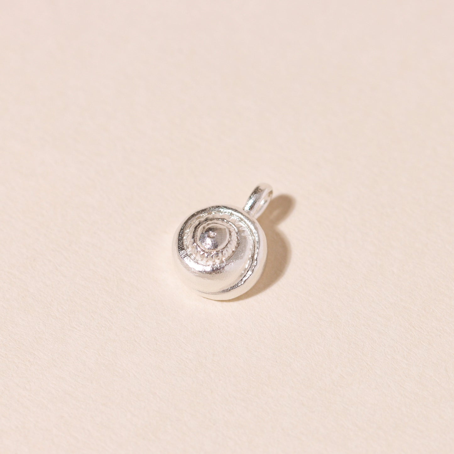 Swirl Shell Charm Necklace