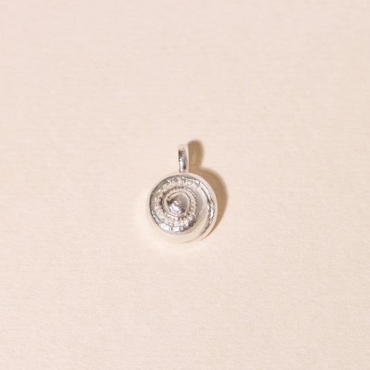 Swirl Shell Charm Necklace