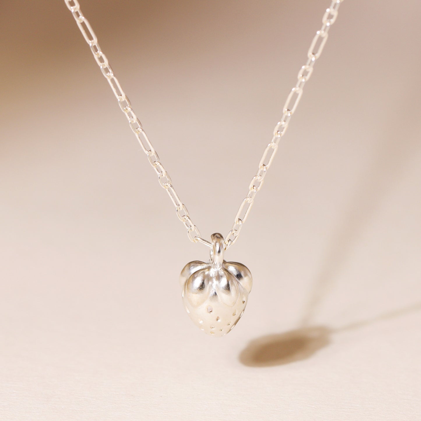 Strawberry Charm Necklace