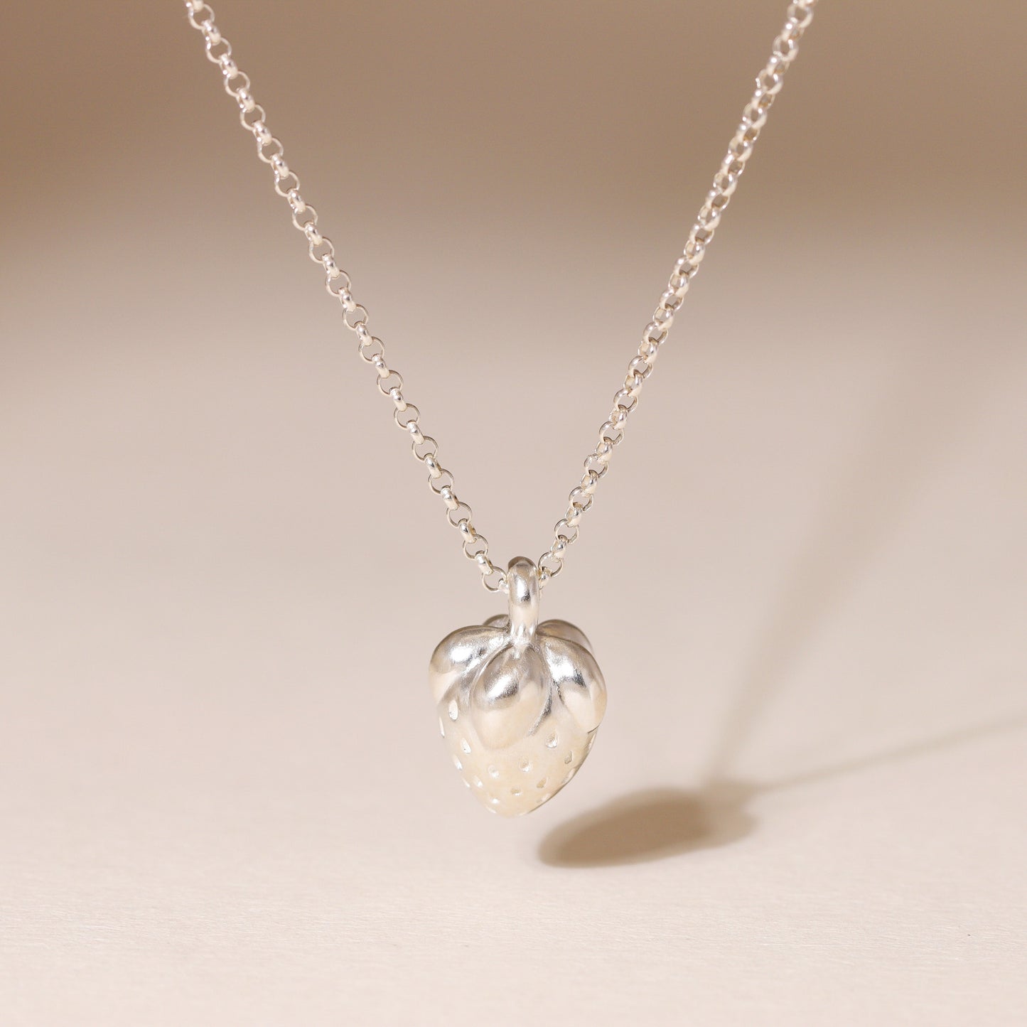 Strawberry Charm Necklace