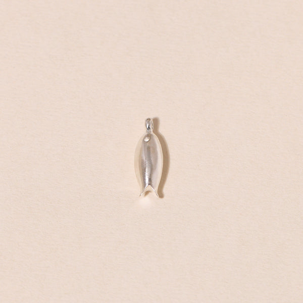 Little Sardine Charm Necklace
